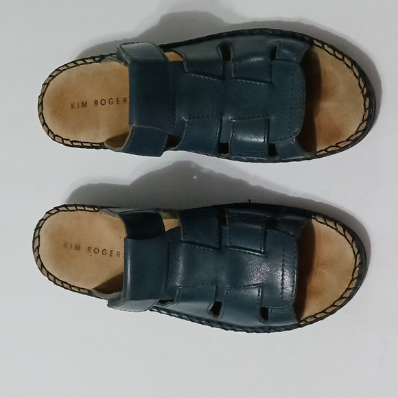 Kim Rogers Shoes - Kim Rogers Leather Upper Ladies Sandals - 9M